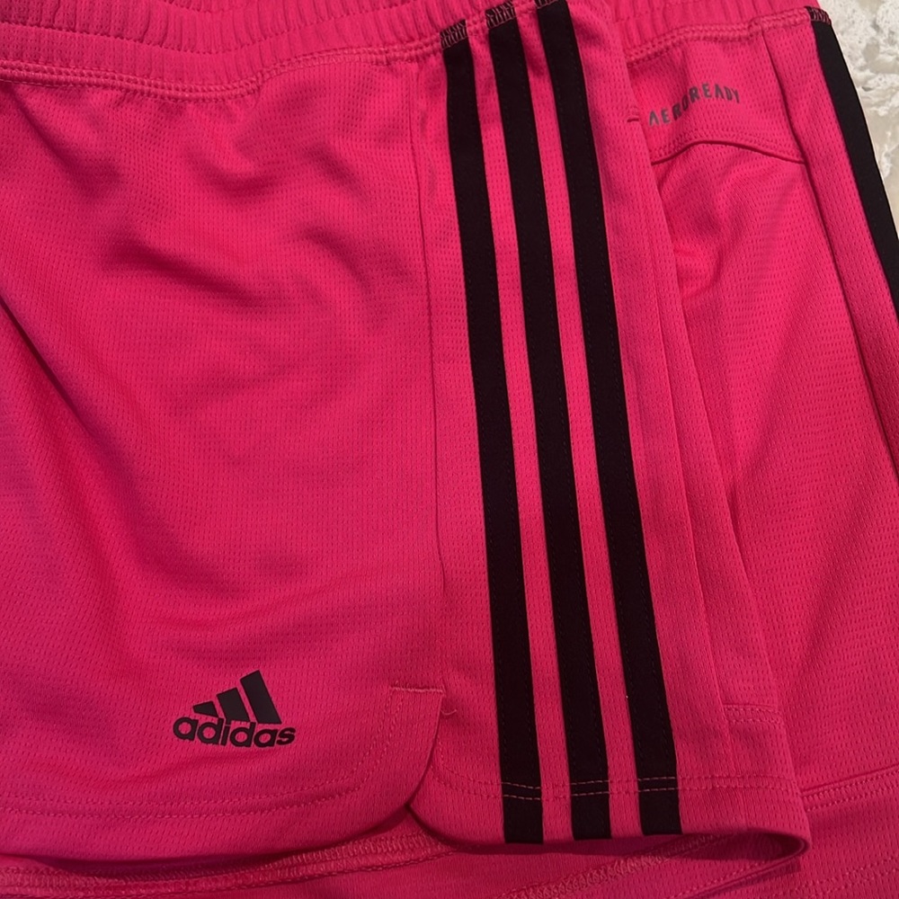 Adidas Ladies Pacer 3-Stripes Short Size XL - Picture 7 of 7